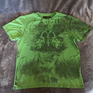 Urban Heritage Green Graphic T-Shirt